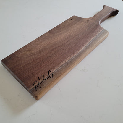 Custom Walnut Charcuterie Board